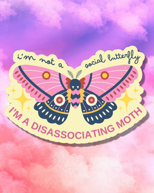 disassociating moth